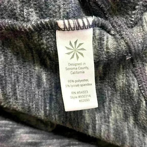 Athleta Long Sleeve Fleece Turtleneck Sweater Cowl Neck Women's XS Run Walk - Picture 7 of 9